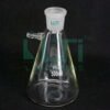5770-Flask, Buchner, plain side arm and ground socket, ISO