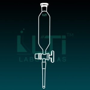 7020-Separating Funnel, Cylindrical, Solid Glass Stopcock, DIN/ISO