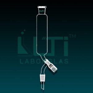 7030-Separating Funnel, Cylindrical, Needle Valve Stopcock, DIN/ISO