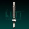 7060-Separating Funnel, Cylindrical with stem inside cone, PTFE Stopcock, DIN/ISO
