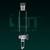 7170-Pressure Equalizing Funnels, Cylindrical, PTFE Stopcock, DIN/ISO