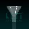 7240-Funnel, Powder with fire polished rim and stem W/O Cone