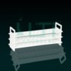 7580-Test Tube Stand (3 TIER) PP