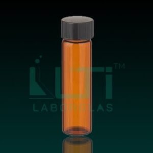 7850-AMBER GLASS, VIALS W/O PRINTING
