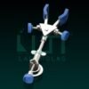 8910-Clamp Retort 2 Prong Euro Design